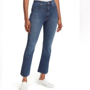 Mother The Hustler Ankle Fray in Girl Crush Size 24